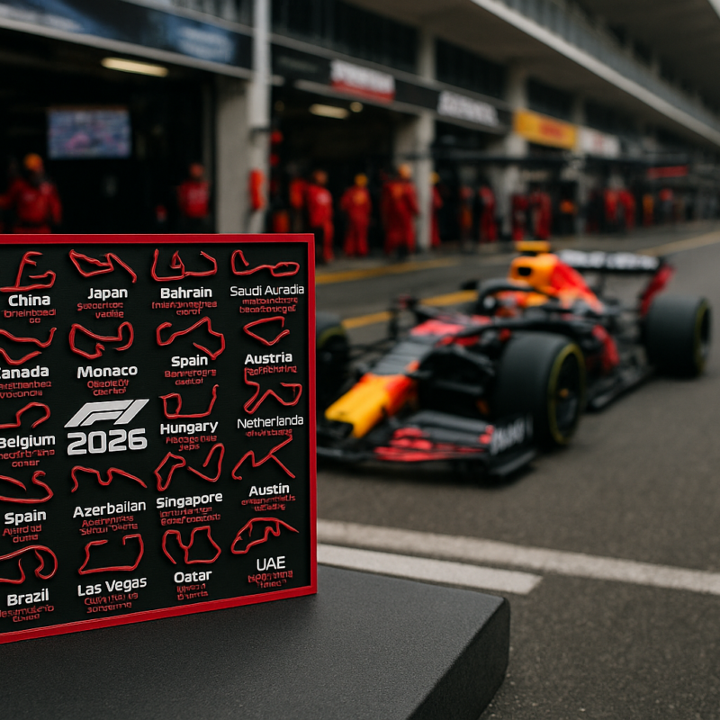 F1 Calender van 2026 - Afbeelding 1