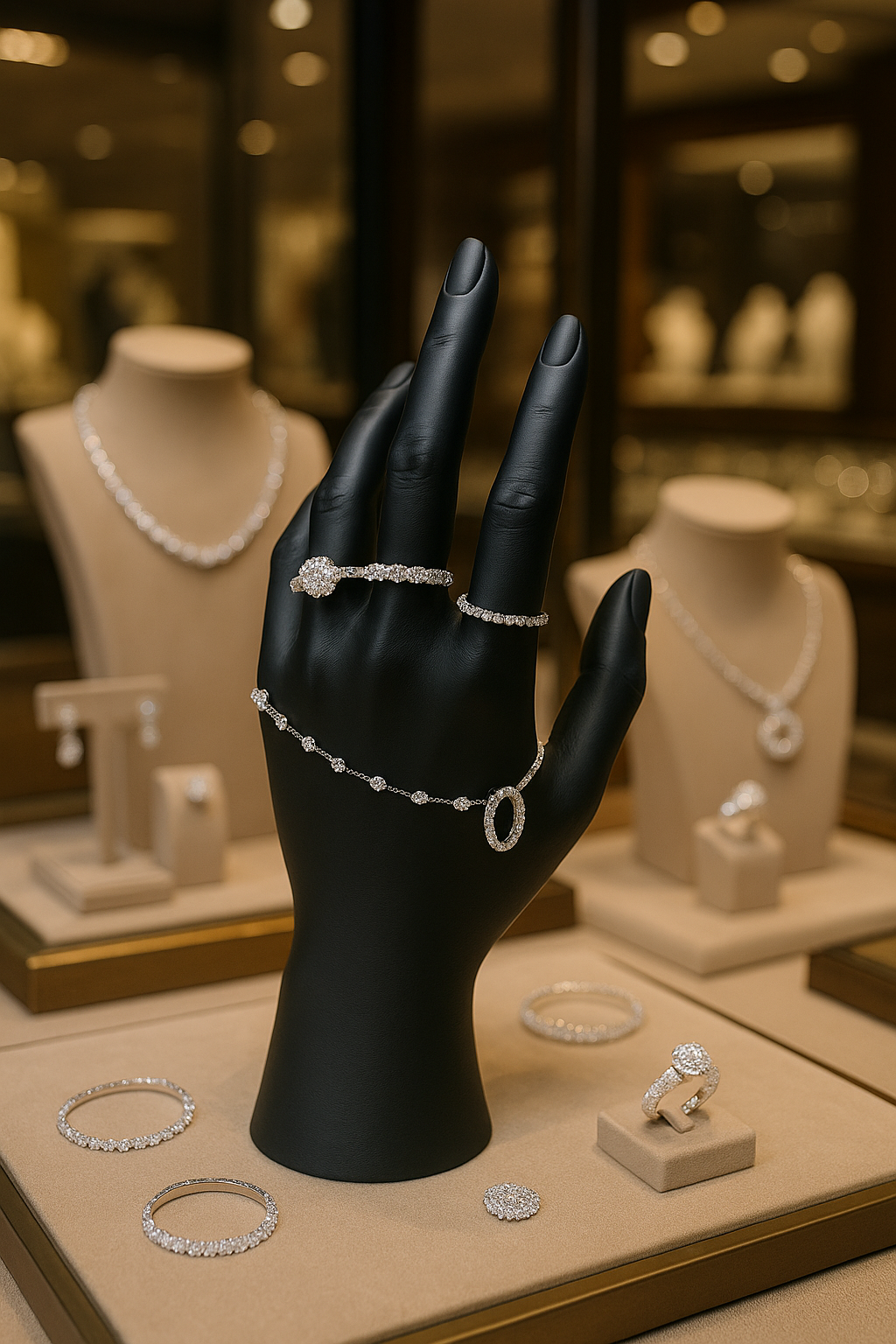 Juwelen Display Black - Afbeelding 1