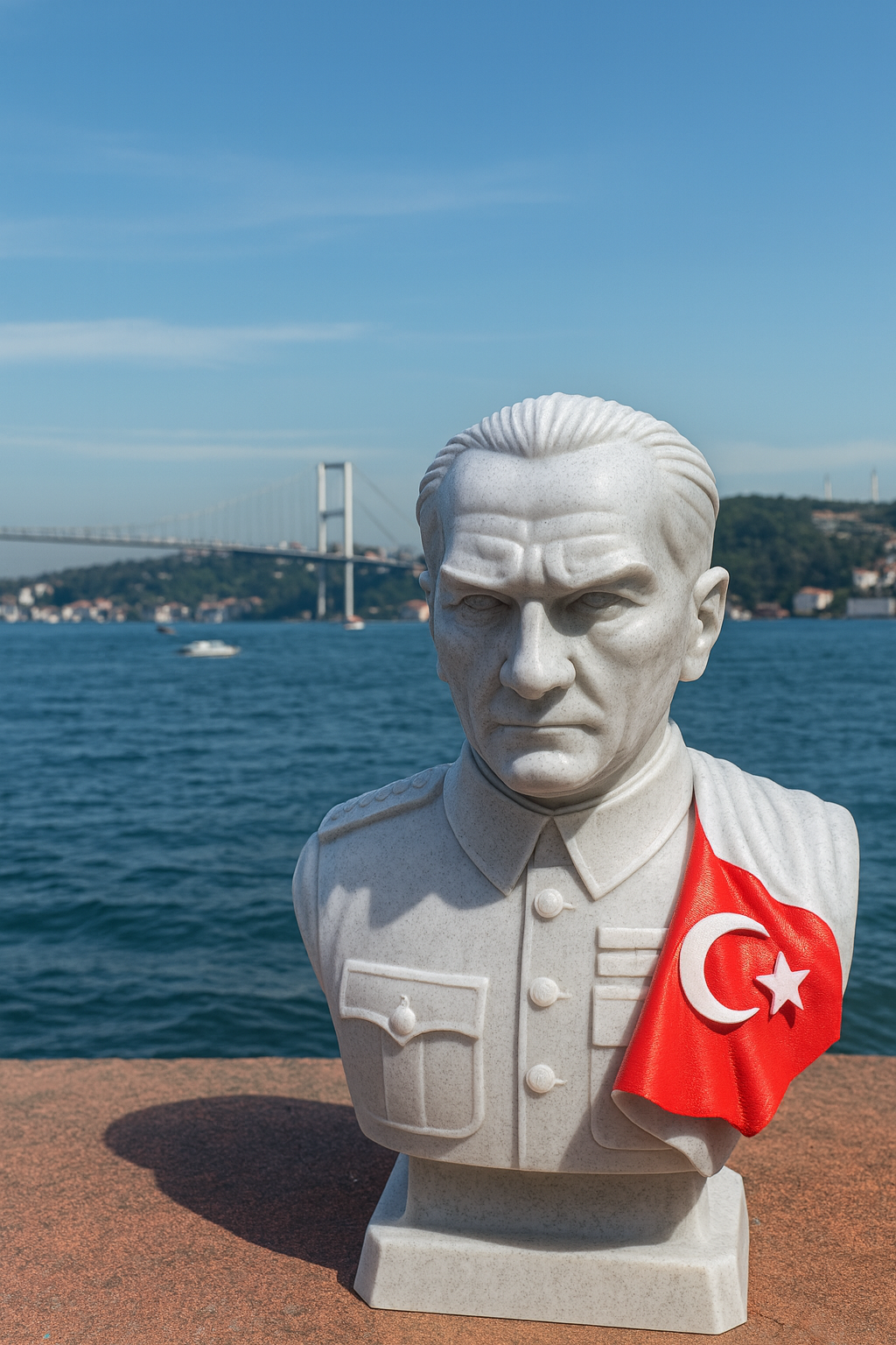 Buste van Mustafa Kemal Atatürk - Afbeelding 1